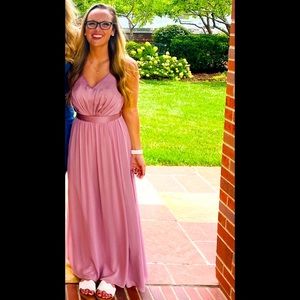 Vera Wang David’s Bridal bridesmaid dress